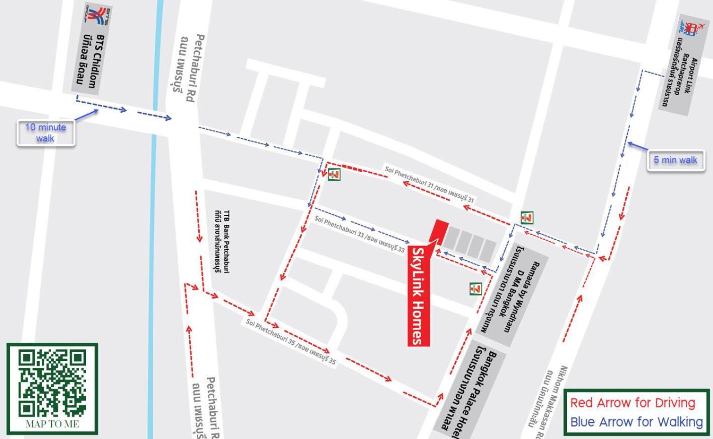 Skylink Homes Bangkok Bagian luar foto